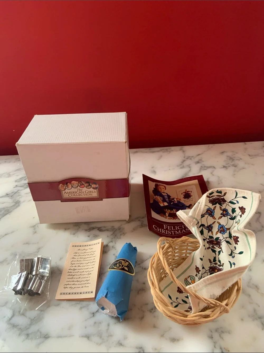 American Girl Felicity’s Christmas Story Rare